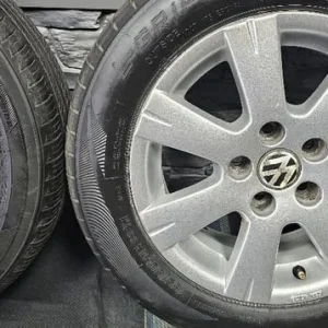 VW Polo Fox 14-inch alloy wheels and tyres - Image 5