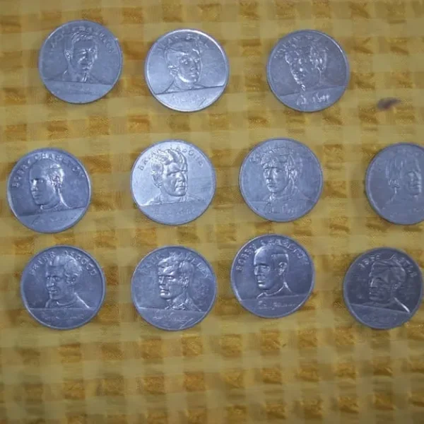11 ESSO 1970 ENGLAND WORLD CUP COINS