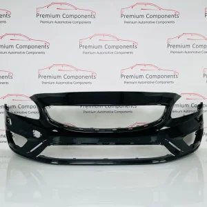 Volvo S60 Front Bumper Genuine Black Mk2 R-design 2013–2018 [an72]