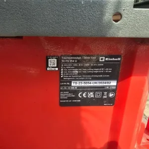 Einhell Corded Electric Table Saw with Stand - Image 5