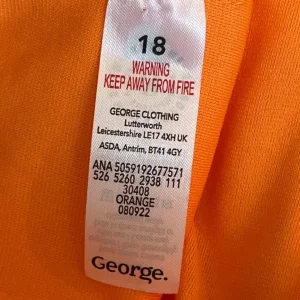 Orange swimsuit 18 by George - Image 2