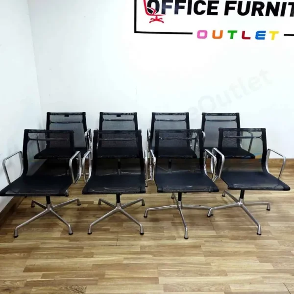 Vitra EA 108 all mesh meeting chair