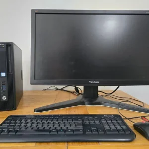 HP Z240 Workstation with i7, 16GB RAM, 27" Monitor - Image 2