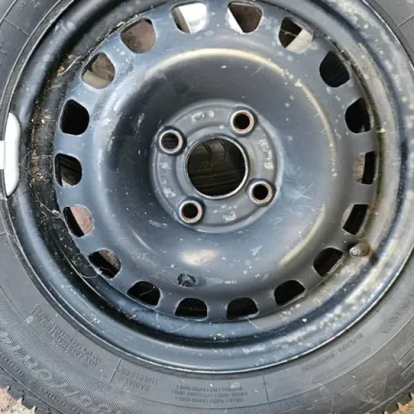 Corsa D spare wheel with new tyre