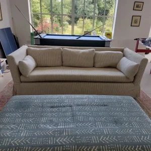 Sofa with washable covers