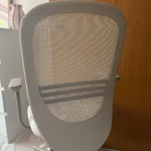 Flintan office chair, beige with armrests - Image 5