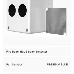 The fire beam protection system BLUE