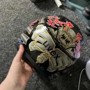 Uvex motorbike helmet size 22 regular - Image 3