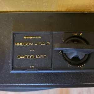 Robinson Willey Firegem Visa 2 Safeguard Radiant Outset Gas Fire - Black/Gold - Image 3