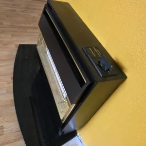 Robinson Willey Firegem Visa 2 Safeguard Radiant Outset Gas Fire - Black/Gold - Image 5