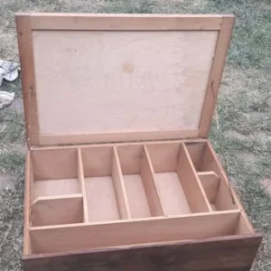 Vintage medical boots chemist first aid box - Image 3