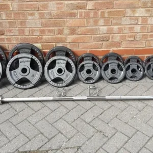 Olympic Weight Plates and Barbells – 1 & 2 Inch Holes - Image 3