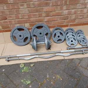 Olympic Weight Plates and Barbells – 1 & 2 Inch Holes - Image 4