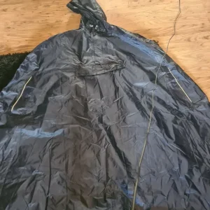 Mobility scooter poncho navy blue - Image 3