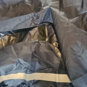 Mobility scooter poncho navy blue - Image 5