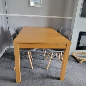 Ikea extendable dining chair set - Image 2