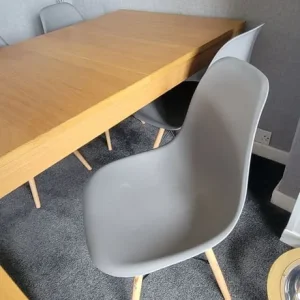 Ikea extendable dining chair set - Image 3