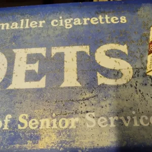 Large Vintage 4' Cadets Cigarette Sign - Image 6