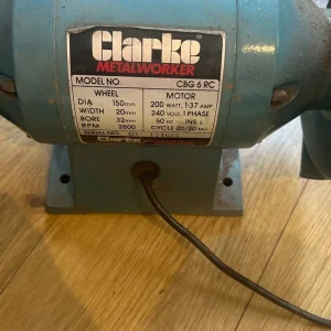 Clarke metalworker bench grinder - Image 6