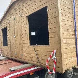 20x15 ft shed