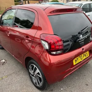 2020 Peugeot 108 1.0 Petrol Manual 5-door Red Hatchback - Image 2
