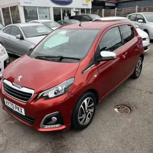 2020 Peugeot 108 1.0 Petrol Manual 5-door Red Hatchback - Image 3