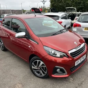 2020 Peugeot 108 1.0 Petrol Manual 5-door Red Hatchback