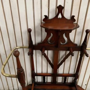 MAHOGANY AND BRASS MOUNTED STICK STAND, CIRCA 1890 - Image 7