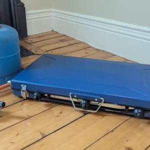Campingaz stove and gas canister