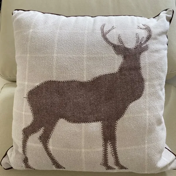 Deer cushion 48cm x 48cm