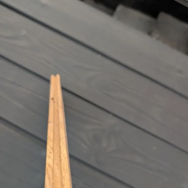 Solid oak tongue and groove flooring