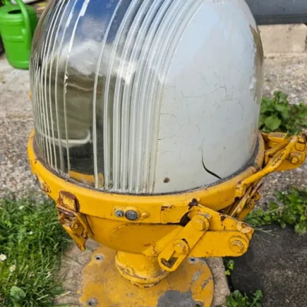 Vintage runway light beacons