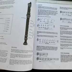 Soprano Recorder with Music Stand and Disney Song Book - Image 5
