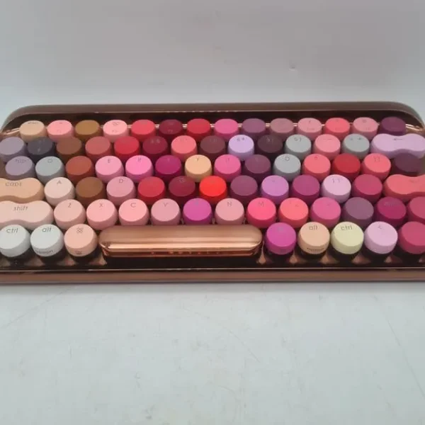 TOFFEE MECHANICAL BLUETOOTH KEYBOARD ROSE GOLD