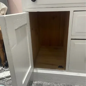 Solid Painted Wooden Desk - Image 3