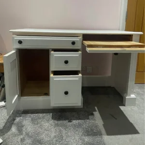 Solid Painted Wooden Desk - Image 4