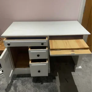 Solid Painted Wooden Desk - Image 5