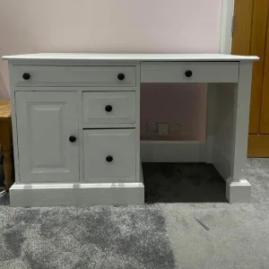 Solid Painted Wooden Desk