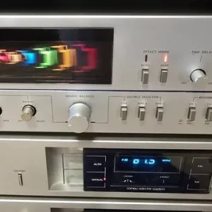 Sansui A-909 amp, T-909 tuner, RA-990 reverb, P-L50 and S-950 speakers - Image 4