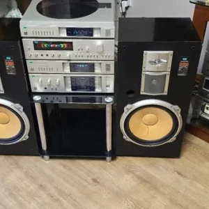 Sansui A-909 amp, T-909 tuner, RA-990 reverb, P-L50 and S-950 speakers