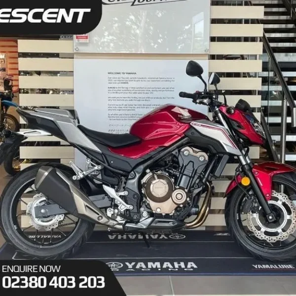 2018 Honda CB500FA Grand Prix Red