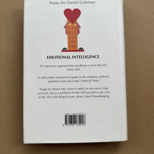 Hardback copy of Daniel Goleman’s Emotional Intelligence - Image 2