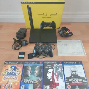 Boxed PS2 Slim with everything included