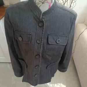 Klass ladies dark blue cotton jacket - Image 2