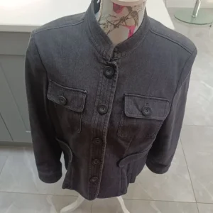 Klass ladies dark blue cotton jacket - Image 3