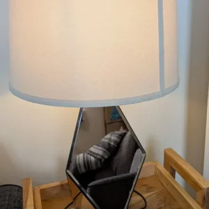Living room mirror table lamp