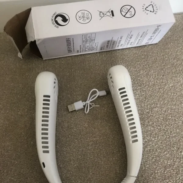USB Rechargeable Neck Fan