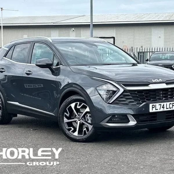 2025 Kia Sportage 1.6 T-GDi MHEV 3 SUV – Grey, 10,851 miles, hybrid, 5-door, DCT