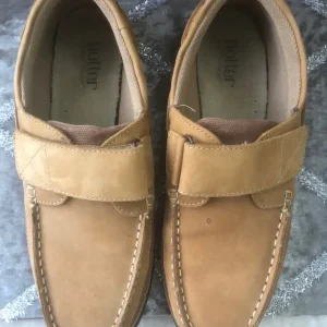 mens beige hotters shoes size 7 - Image 3