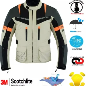 GEARX Motorcycle Jacket – Size M